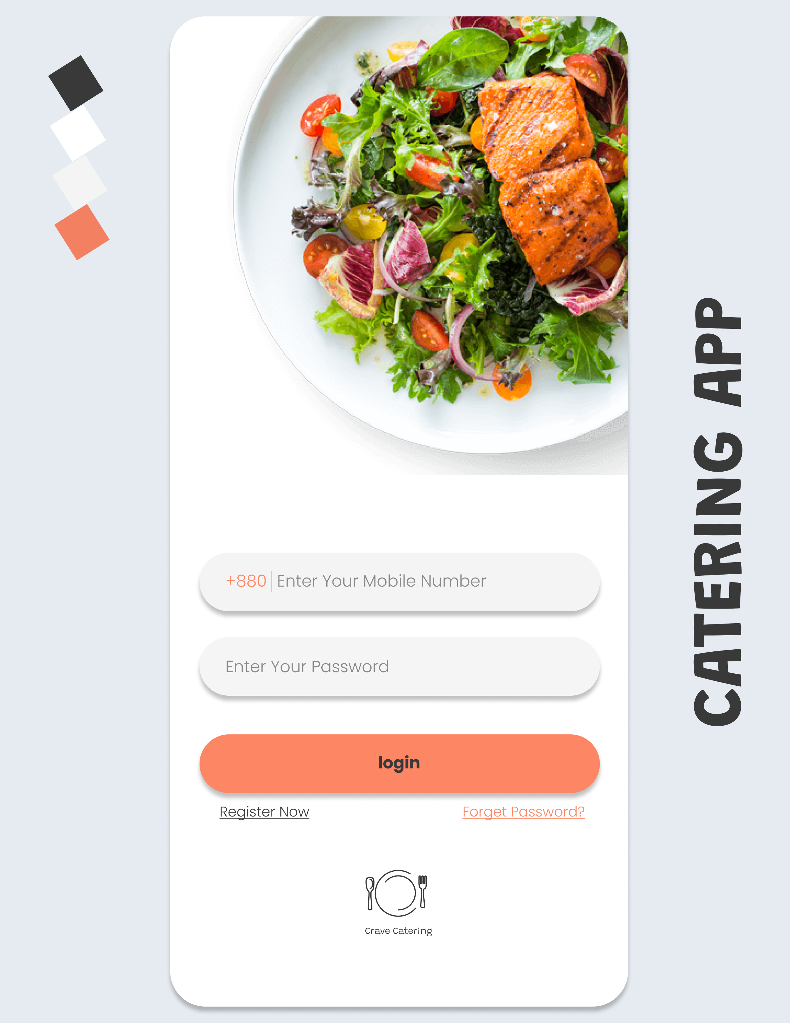 Catering App Design by Sharmin Jahan Khan on Dribbble