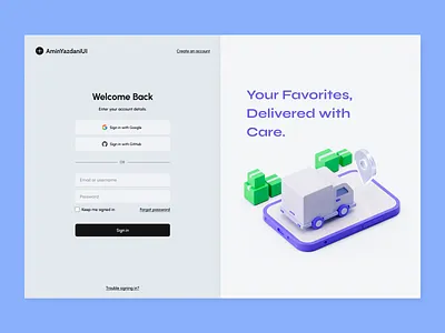 Log In Page #3 graphic design ui