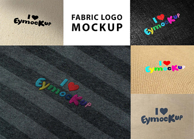 Fabric Effect Logo Mockup download mock up download mockup mockup mockups psd psd mockup
