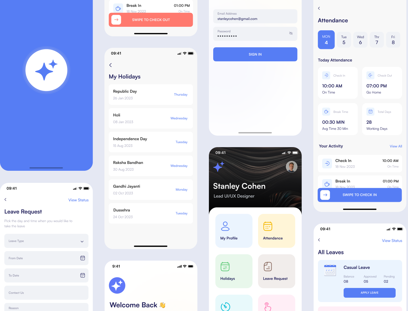 Effortless Attendance Management by Sumit Jain on Dribbble