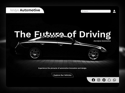 Car Company Web Design 3d car car company car company web design figma future design hero section design landing page logo minimal mokup design photoshop mokup ui web