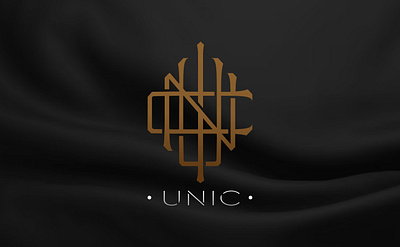 UNIC branding clothing fiverr graphic design lettering logo monogram
