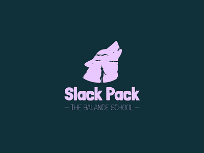 Slack Pack - The Balance School balance branding logo wolf