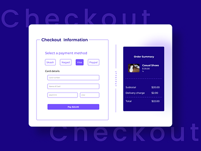 Checkout UI design app design mobileappdesign ui user interface ux webdesign website