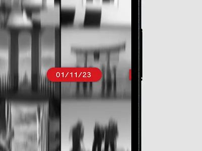 Nothing Gallery App - Concept app branding gallery minimal nothing photos ui ux