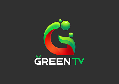 Logo Design for Green TV brand identity branding design graphic design logo logo design vector