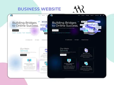 Business Website - Amir Tahiri amir tahiri asites agency business business website design development full web design full website full website screenshot light and dark mode modern web design seo ui ux web web design web development website website design website theme