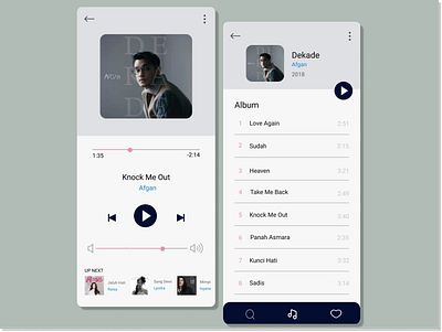 Daily UI Challenge #009 Music Player dailyui musicplayer ui