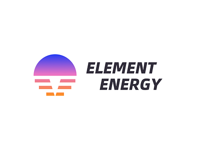 Element Energy Logo branding graphic design logo ui