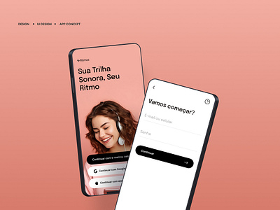 Ritmus App Concept branding brasil brazil design illustration ui uidesign userinterface ux ui
