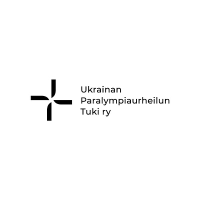 Logo for Paralympic Association branding logo minimalism