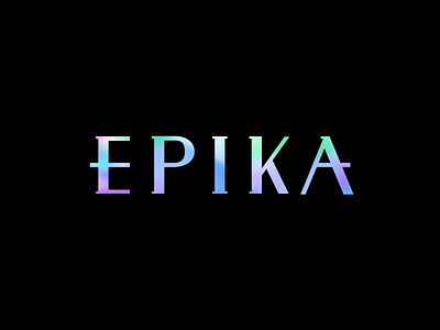 Epika logo typography wordmark