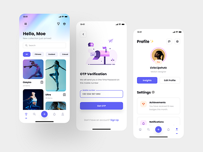 Dlex | Mobile App ui