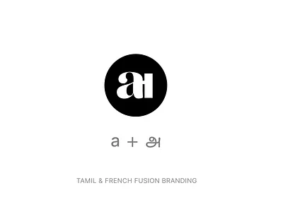 Tamil - French Fusion Restaurant Concept branding french fusion restaurant tamil typography ui