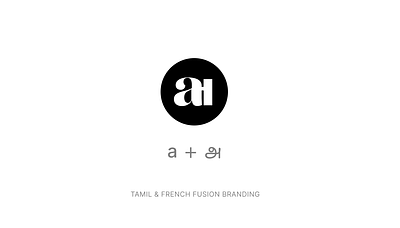 Tamil - French Fusion Restaurant Concept branding french fusion restaurant tamil typography ui