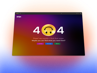 404 page design. design graphic design responsive design ui ux