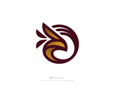 Eagle Tail Logo animation bird bird logo branding eagle eagle logo fly flying golden graphic graphic design head jet logo logo design plane sky tail ui vector