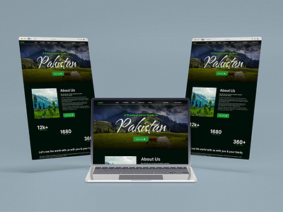 Pakistan Travel Web design branding design freelance graphic design icon logo pakistan typography ui ux webdesign