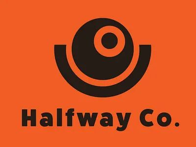 Halfway Co. Logo brand design branding logo logo design