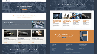 HubSpot CMS Theme for Industrial & Manufacturing Companies clean design factory hubspot hubspot blog hubspot cms hubspot landing page hubspot web design industrial industrial pro jake lett machinery manufacturing