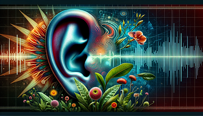 Beyond Human Hearing audio ear hifi illustration music