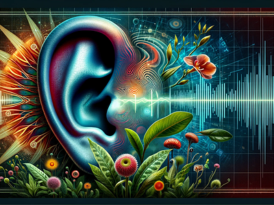 Beyond Human Hearing audio ear hifi illustration music