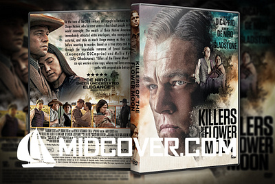 Killers of the Flower Moon (2023) DVD Cover design dvd dvdcover dvdcustomcover movieposter photoshop