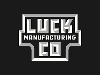 Saturday Type Club: Week 106 3d badge branding hand lettering lock up luck middle ground mikey hayes sans saturday type club shadow type typography