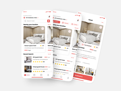 Hotelleo - Hotel booking app app hotel booking book hotel branding hotel hotel hotel book app hotel booking hotell booking app sandeep kumar singh trending trending design user interface