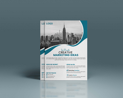 Flyer Design branding creative design flatdesign flyer flyer design modern simple vector