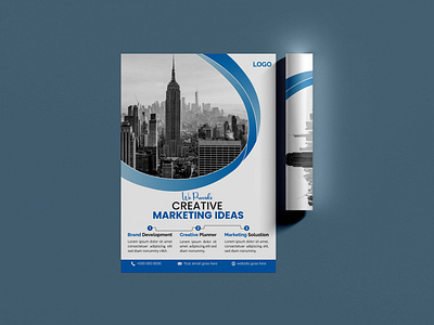 Flyer Layout Design branding creative design flyer modern vector