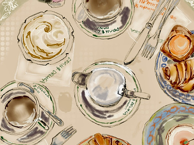 brunch illustration