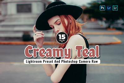 15 Creamy Teal Mobile & Desktop Lightroom Presets branding creamy creamy teal creamy teal presets design graphic design illustration lightroom presets presets teal