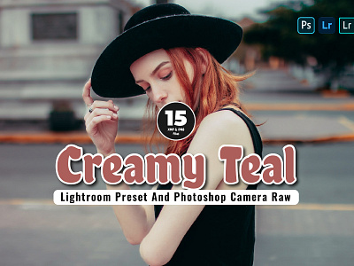 15 Creamy Teal Mobile & Desktop Lightroom Presets branding creamy creamy teal creamy teal presets design graphic design illustration lightroom presets presets teal