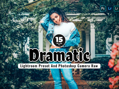 15 Dramatic Mobile & Desktop Lightroom Presets ad on branding design dramatic dramatic presets graphic design illustration lightroom presets presets