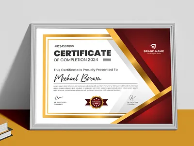 Certificate Template course