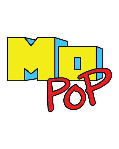 MoPop Music Themed Concept branding design graphic design illustration logo typography vector