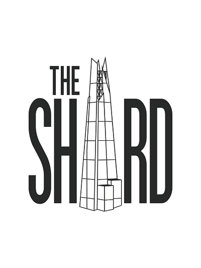 The Shard London Concept branding design graphic design illustration logo vector