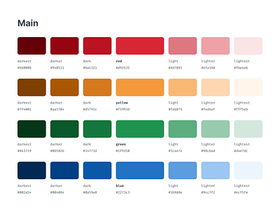 Silk Design System 2021 color palette css design system figma