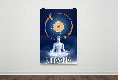 The Nirvana (Poster Design) art artwork creative graphic design illustration marketing poster design typography