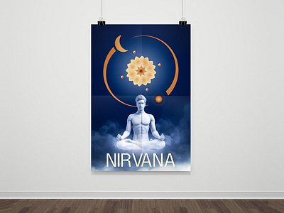 The Nirvana (Poster Design) art artwork creative graphic design illustration marketing poster design typography