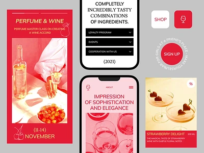 Girls' Wine Club Mobile iOS App android animation app design club app dashboard design desire agency graphic design illustration ios mobile app mobile ui motion motion design motion graphics ui