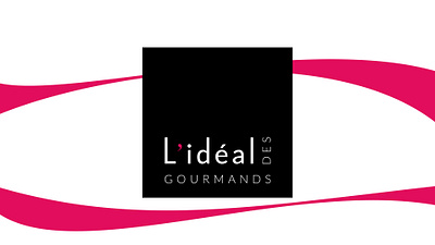 LOGOTYPE - L'idéal des Gourmands branding design figma graphic design graphic id illustrator logo logo refonte logotype refonte typography uxui