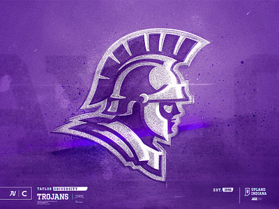 Taylor Trojans | Athletics Brand Identity athletics branding identity logo mascot mascot logo spartan sports branding sports design sports logo trojan warrior
