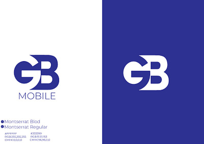 GB Mobile branding campan logo cartoon logo cerate logo gb gb mobilr graphic design logo logo logo color mobile visual