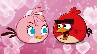 Angry Birds 2 Marketing Video (Valentine) animation branding character animation design graphic design illustration motion graphics video production