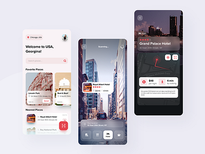 Hotel Booking and Reservations App Ui Design app ui booking app ui desktop hotel booking app ui ui ux