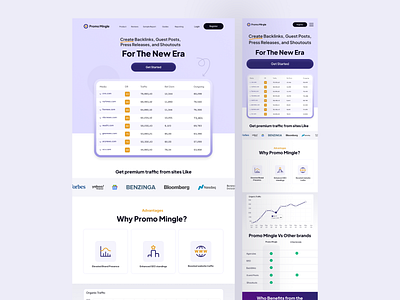 Promo Mingle Responsive Landing Page android backlinks design guest posts landing page links mobile design press releases promo responsive responsive design seo ui design ux design web design