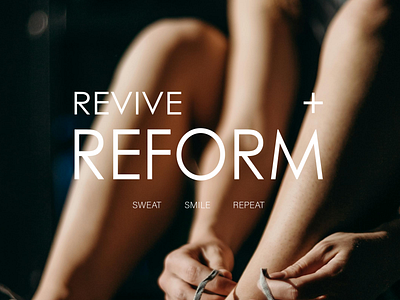 Revive + Reform Gym | Branding brand design brand identity branding branding inspo branding strategy design fitness graphic design gym identity logo logotype sport typography visual