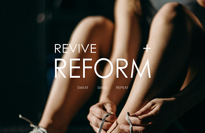 Revive + Reform Gym | Branding brand design brand identity branding branding inspo branding strategy design fitness graphic design gym identity logo logotype sport typography visual